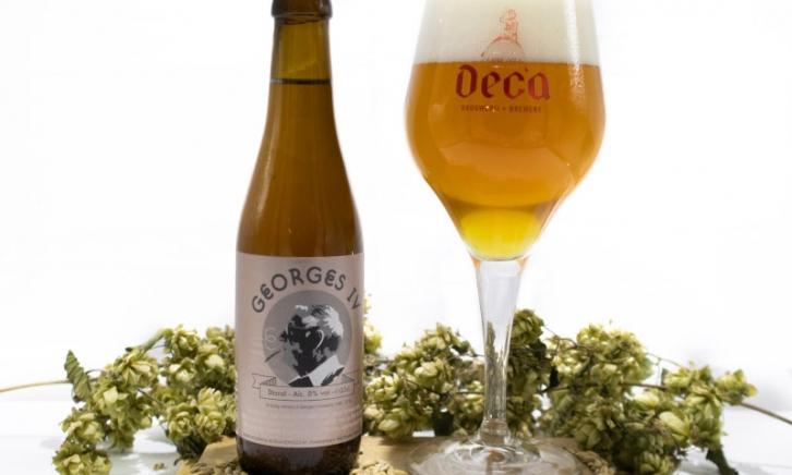 Georges IV Blond flesje en glas 